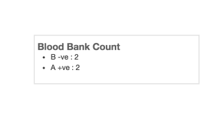 Blood Bank - Peshawar Tragedy