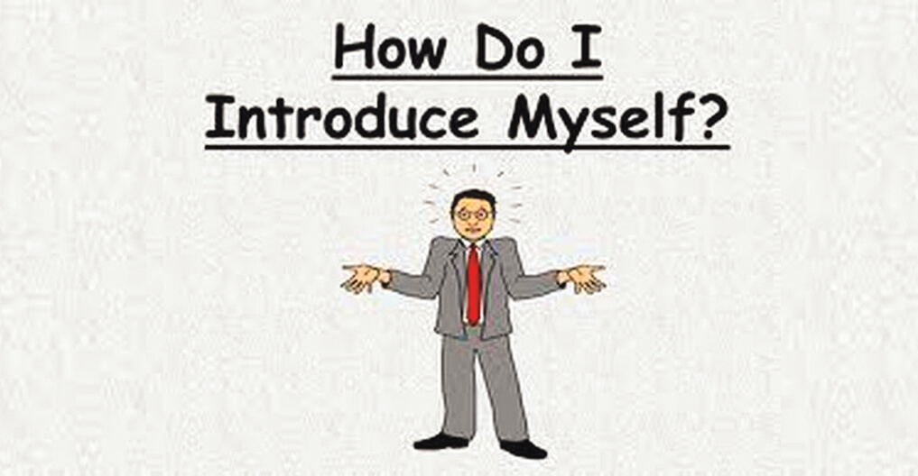 introducing yourself