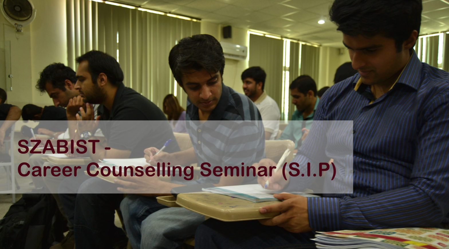 SZABIST – Career Counselling Session by BrightSpyre